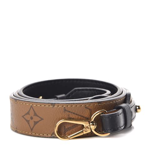 lv reverse monogram strap|louis vuitton monogram shoulder strap.